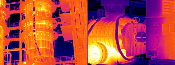 巨哥电子-红外热像仪助力石油化工和机械制造
